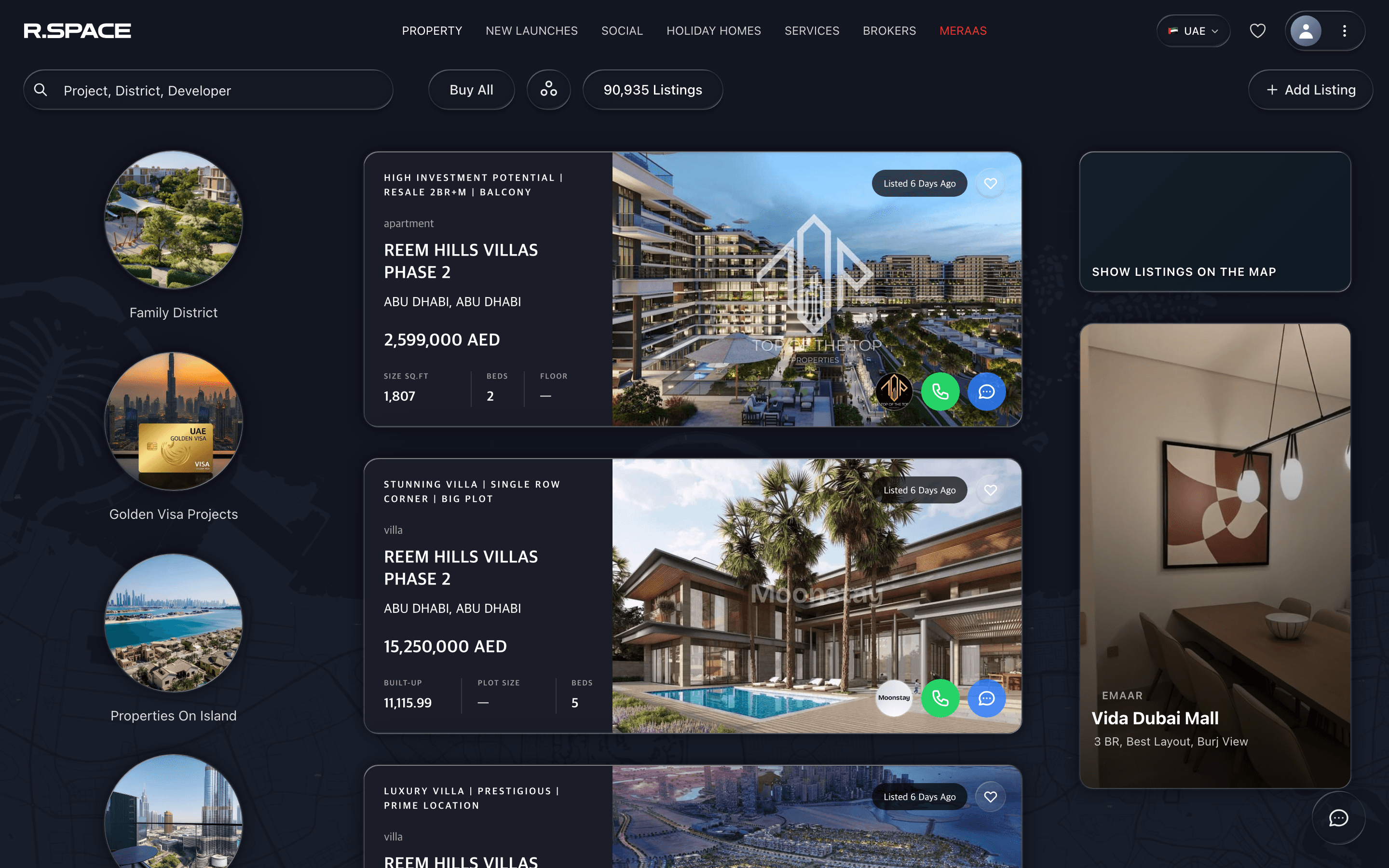 R.SPACE property catalog